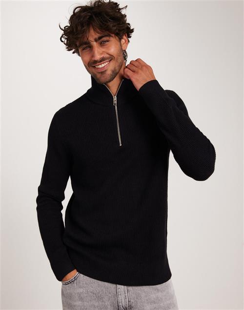 Jack & Jones Jjeperfect Knit Half Zip Sn Half zip Sort