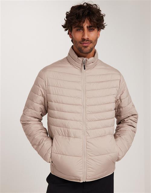 Jack & Jones Jjestate Packable Puffer Collar Noo Puffer jackets Beige