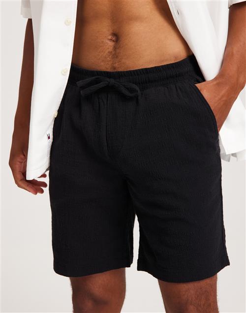 Jack & Jones Jpstjaiden Crinkle Jogger Short Sn Tynde shorts Sort