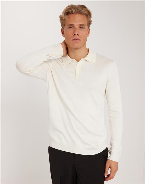 Only & Sons Onswyler Life Reg 14 Ls Polo Knit N Striktrøjer Beige