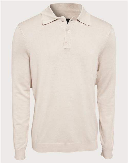 Only & Sons Onswyler Life Reg 14 Ls Polo Knit N Striktrøjer Beige