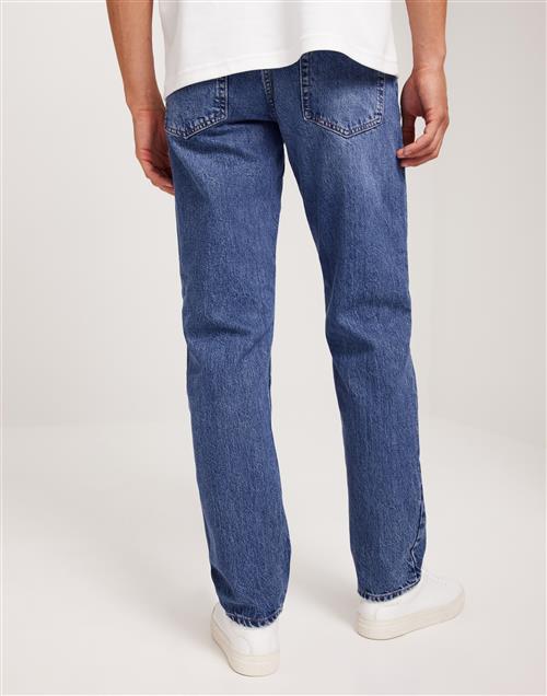 Only & Sons Onsedge Straight Bromo 0017 Dot Dnm Slim fit jeans Blå