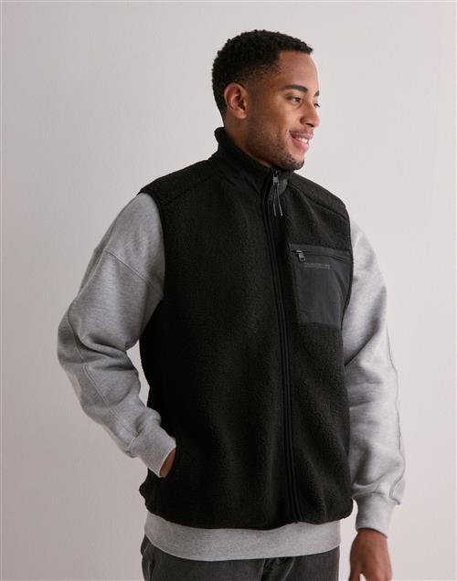 Only & Sons Onsdallas Sherpa Vest Otw Vd Veste Sort