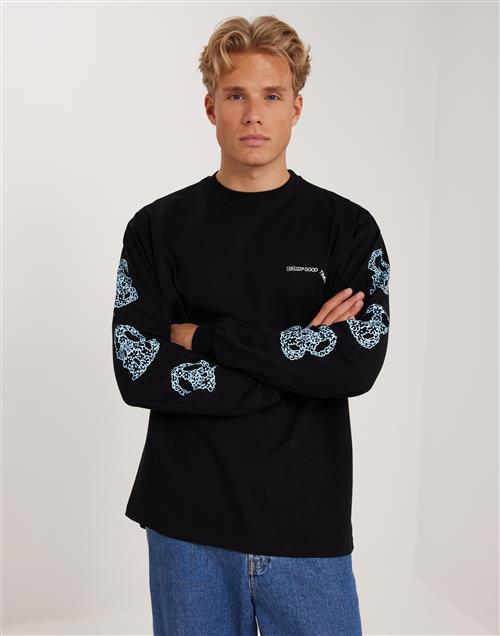 Dr Denim Reno Long Sleeve Sweatshirts Sort