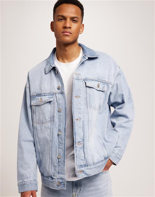 Dr Denim Eno Jacket Denimjakker Blå