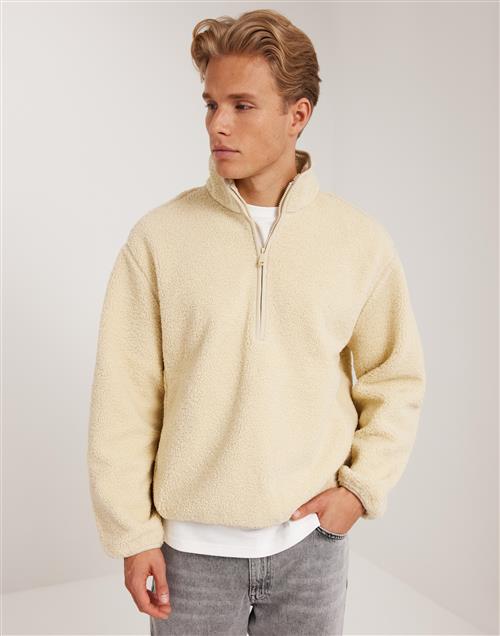 Calvin Klein Jeans Half Zip Sherpa Half zip Beige