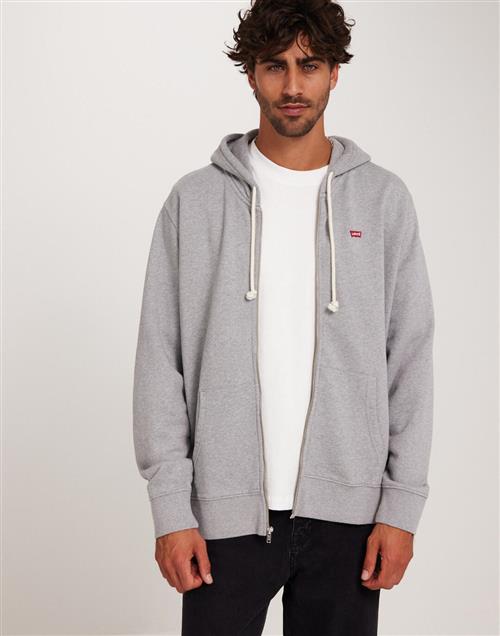 Levi's The Original Hm Zip Up Mid Ton Hoodies Grå