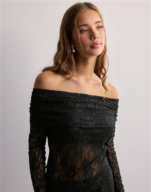 Selected Femme - - Slfmista Ls Off Shoulder Lace Top