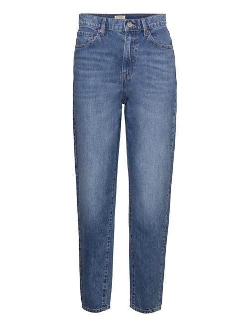 Lindex Trouser Denim Pam Mid Blue Lindex Blue