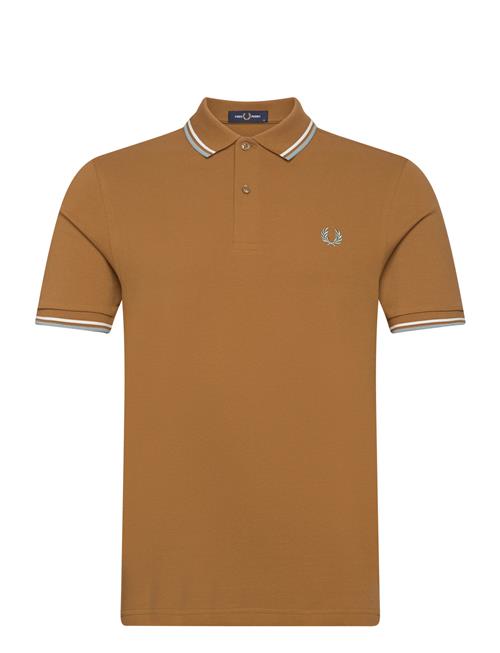 Fred Perry Twin Tipped Fp Shirt Fred Perry Brown