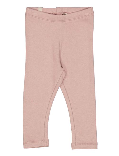 Wheat Rib Leggings Wheat Pink