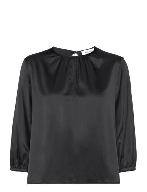 Se Rosemunde Silk Blouse Rosemunde Black ved Booztlet