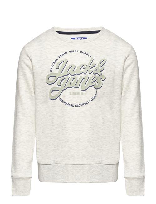 Jack & Jones Jjminds Sweat Crew Neck Jnr Jack & J S Grey