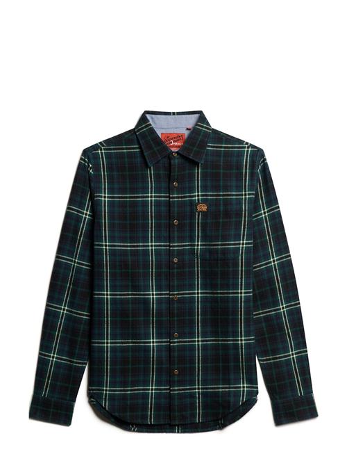 Superdry L/S Cotton Lumberjack Shirt Superdry Navy