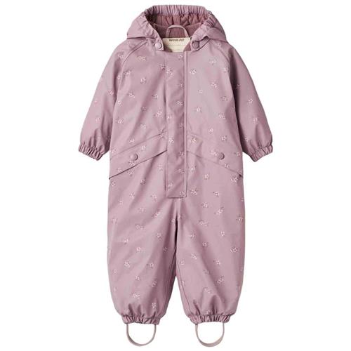 Se Wheat Thermo Rainsuit Aiko Soft Lilac Flowers | Lilla | 86 cm ved Babyshop