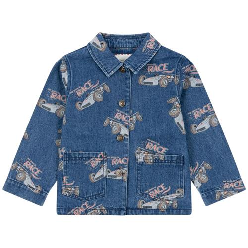 Se Konges Sløjd Magot Jacket Gots - Race Denim | Blå | 4 years ved Babyshop