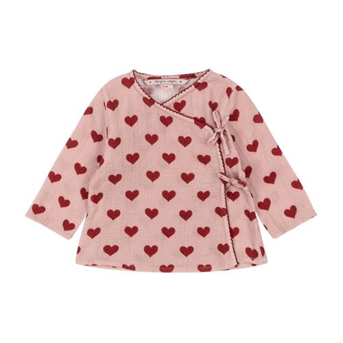 Se Konges Sløjd Coco Blouse Gots - Amour Mellow | Lyserød | 12 months ved Babyshop