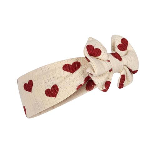 Se Konges Sløjd Minnie New Bambi Bonnet Gots - Amour Rouge | Rød | 18-36 months ved Babyshop