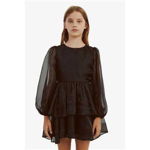 Bardot Junior Onsdag Organza Kjole Black | Sort | 6 years