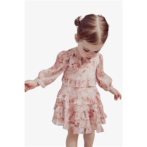 Bardot Junior Henri Floral Dress Gardenia | Lyserød | 6-12 months