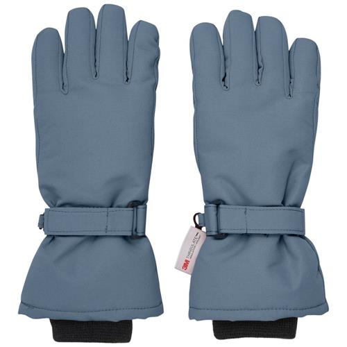 Se Minymo Gloves Stormy Weather Handsker Stormy Weather | Grå | 4-6 years ved Babyshop