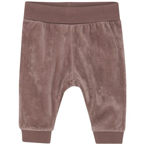 Fixoni Pants Velour Deep Taupe | Brun | 62 cm