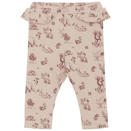 Se Fixoni Leggings Pale Mauve Mauve leggings bleg mauve | Lyserød | 86 cm ved Babyshop