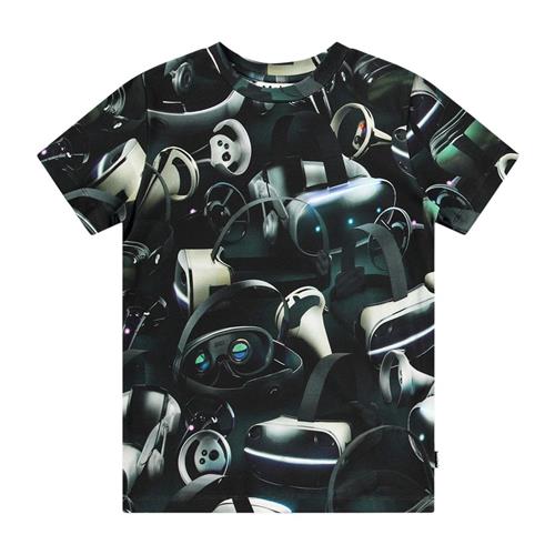 Molo Ralphie T-shirts Short sleeves Virtual Reality | Sort | 104 cm