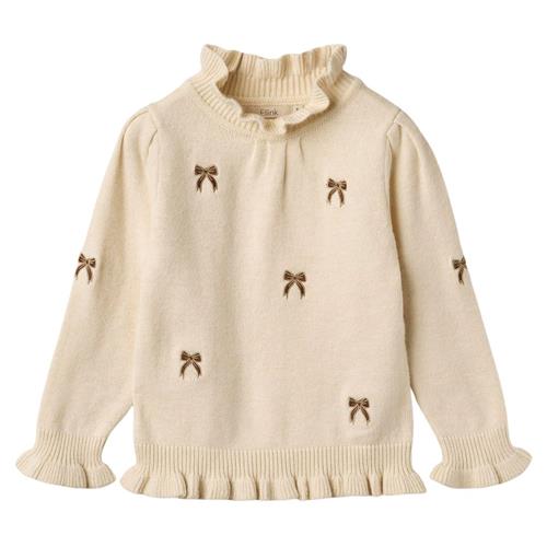 Fliink Benna Bow Blouse Sandshell | Beige | 2 years