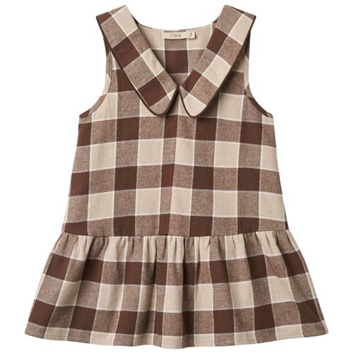 Fliink Cody Spencerdress Humus Check | Brun | 6 years