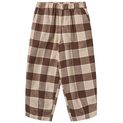 Fliink Cody Pant Humus Check | Brun | 3 years