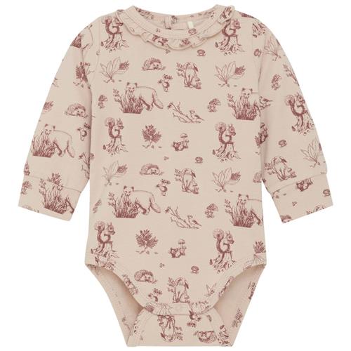 Se Fixoni Body LS Pale Mauve Krop LS Baby Body Pale Mauve | Lyserød | 50 cm ved Babyshop