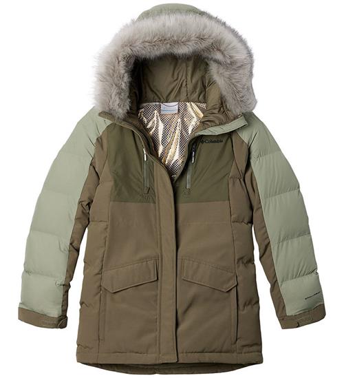 Se Columbia Vinterjakke - Marquam Peak Fusion III - Stone Green/Sag ved KidsWorld