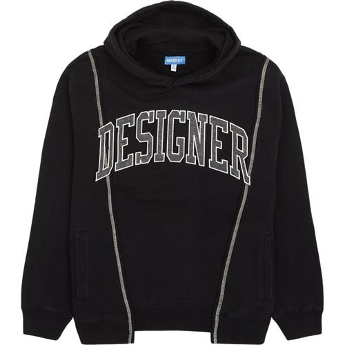 Se Chinatown Market Designer Split Hoodie Black ved Quint