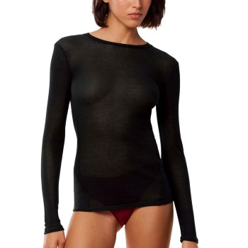 Triumph Beauty Layers Long Sleeve Top Sort lyocell Small Dame