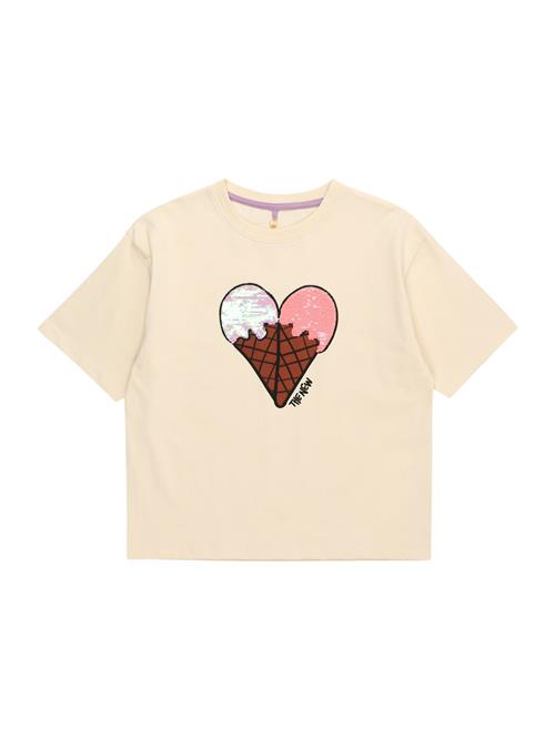 The New Bluser & t-shirts 'Jemma'  beige / brun / sort