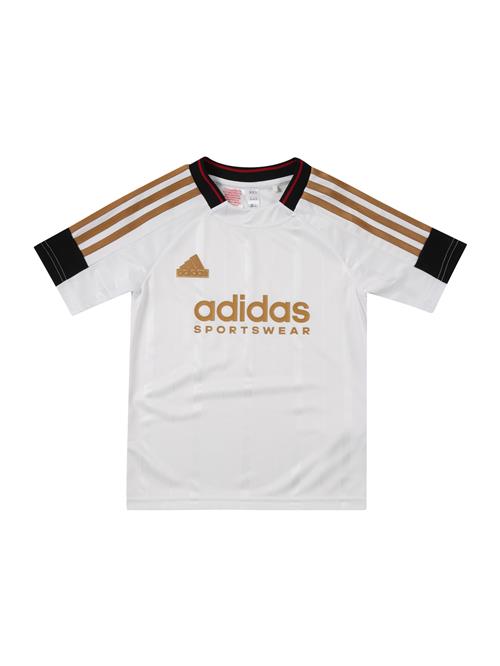 ADIDAS SPORTSWEAR Bluser & t-shirts 'Tiro Nations'  brun / rød / sort / hvid