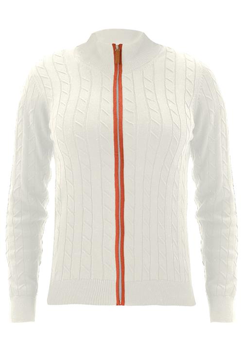 Giorgio di Mare Cardigan  ecru / orange