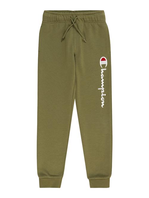 Champion Authentic Athletic Apparel Bukser  oliven / rød / hvid