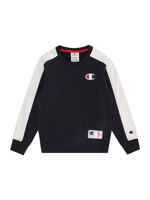 Champion Authentic Athletic Apparel Sweatshirt  marin / azur / rød / hvid