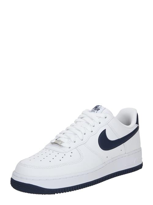 Nike Sportswear Sneaker low 'Air Force 1 '07'  mørkeblå / hvid