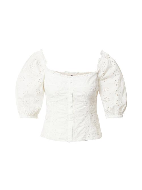 GAP Bluse 'EYELET'  hvid