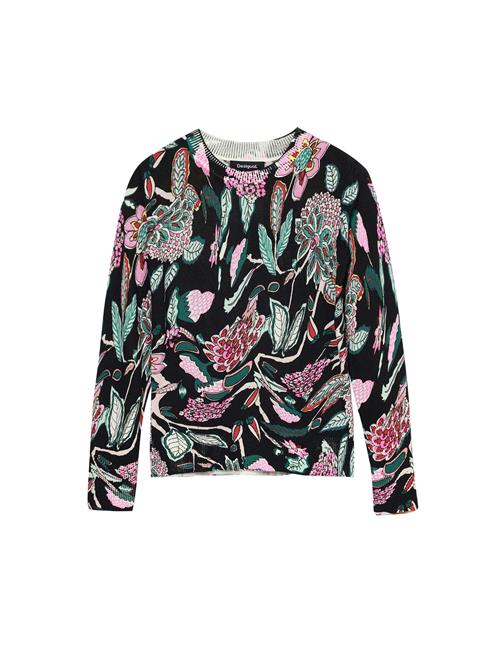 Se Desigual Pullover  blandingsfarvet / sort ved About You