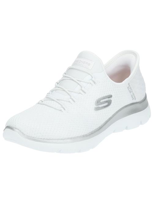 Se SKECHERS Sneaker low 'Summits- Diamond Dream'  sølv / hvid ved About You