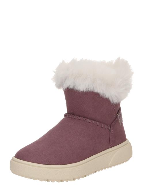 Se GEOX Snowboots 'THELEVEN'  fuchsia / hvid ved About You