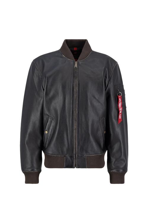 ALPHA INDUSTRIES Overgangsjakke 'MA-1'  brun