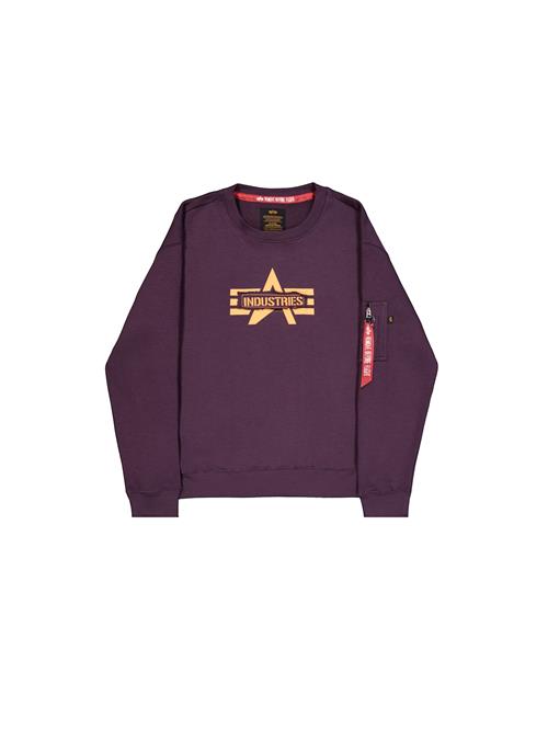 ALPHA INDUSTRIES Sweatshirt  gul / blomme