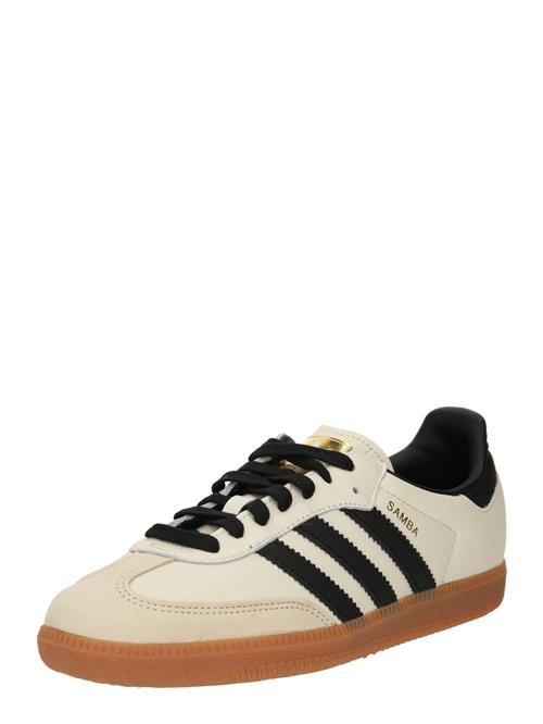 ADIDAS ORIGINALS Sneaker low 'Samba'  nude / sort / uldhvid