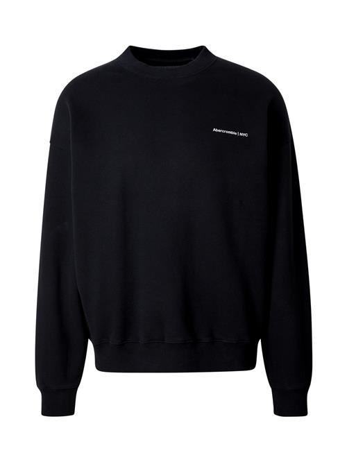 Abercrombie & Fitch Sweatshirt  sort / hvid