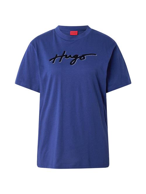 HUGO Shirts  ensian / sort / sølv